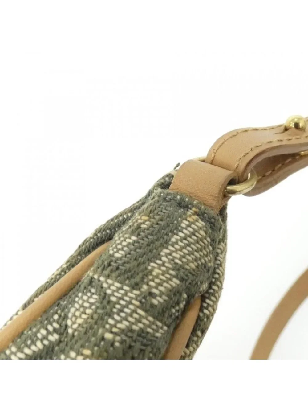 Dior Vintage Bag Canvas Green - Picture 5 of 10